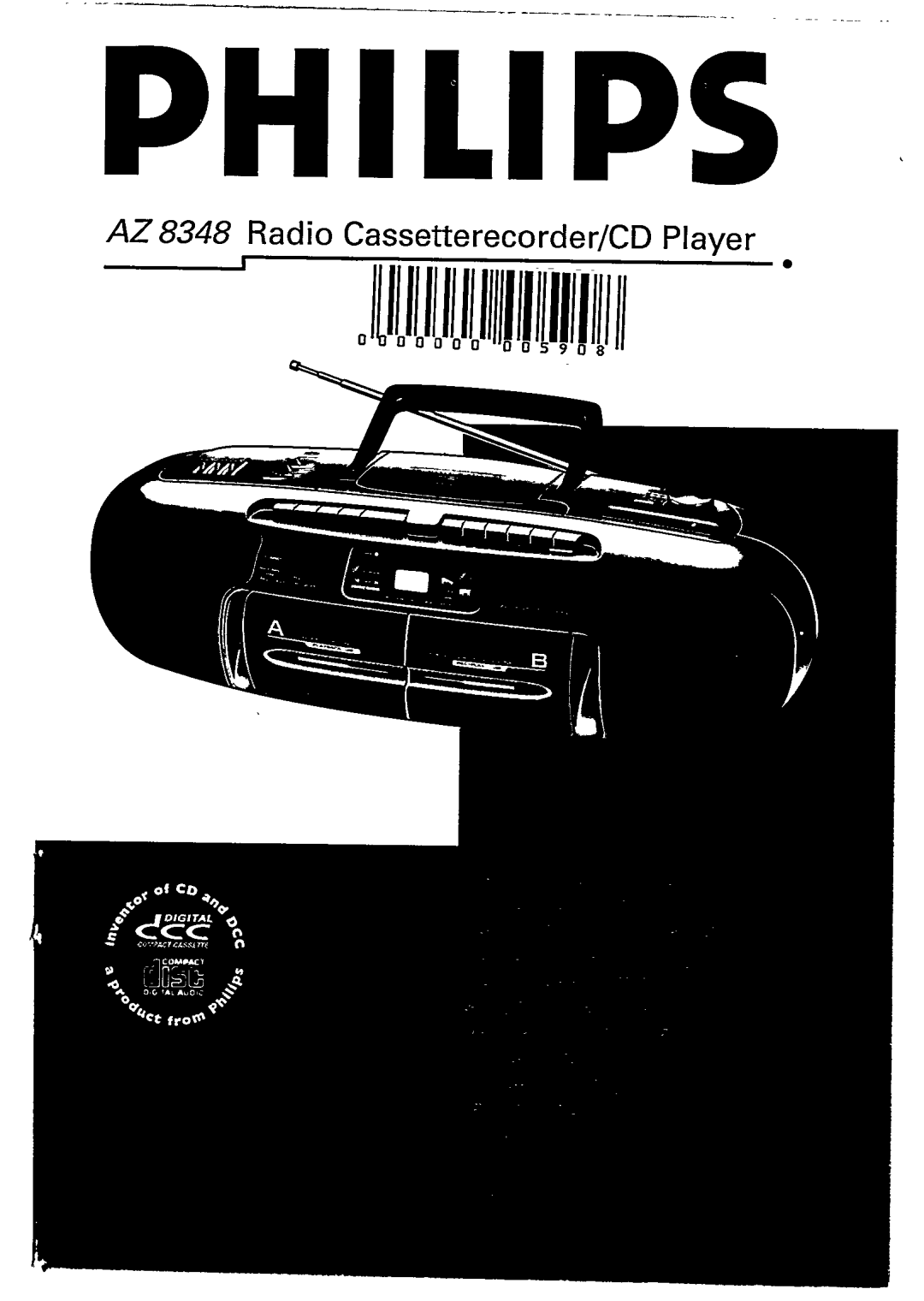 Philips AZ 8348 manual 