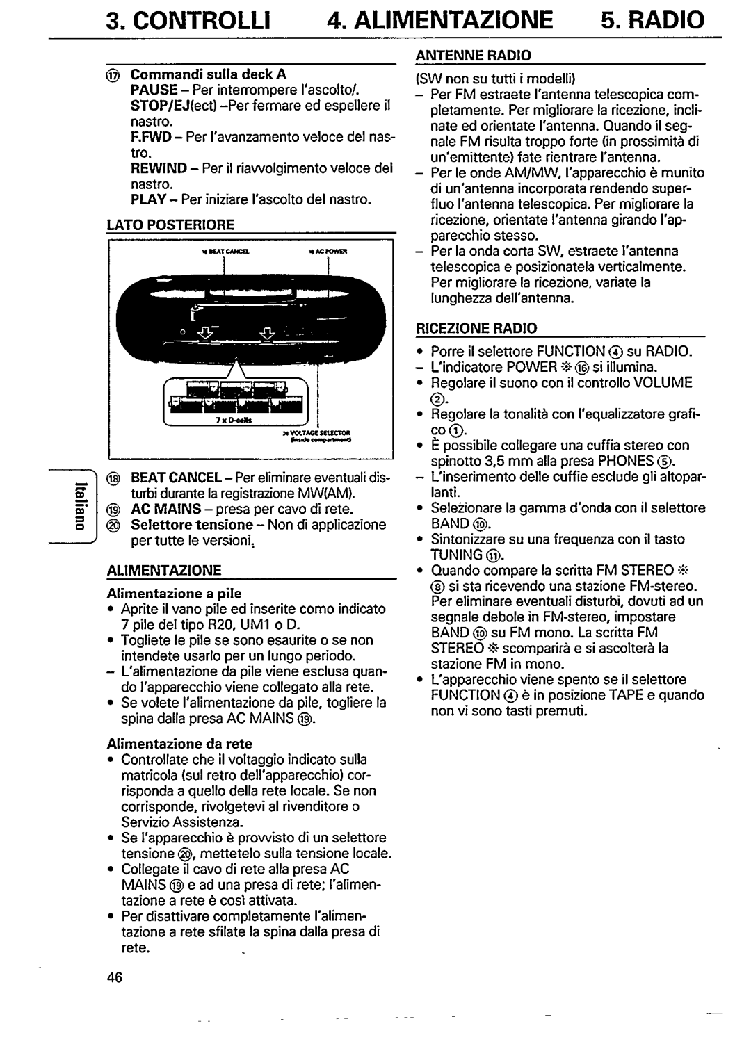 Philips AZ 8348 manual 