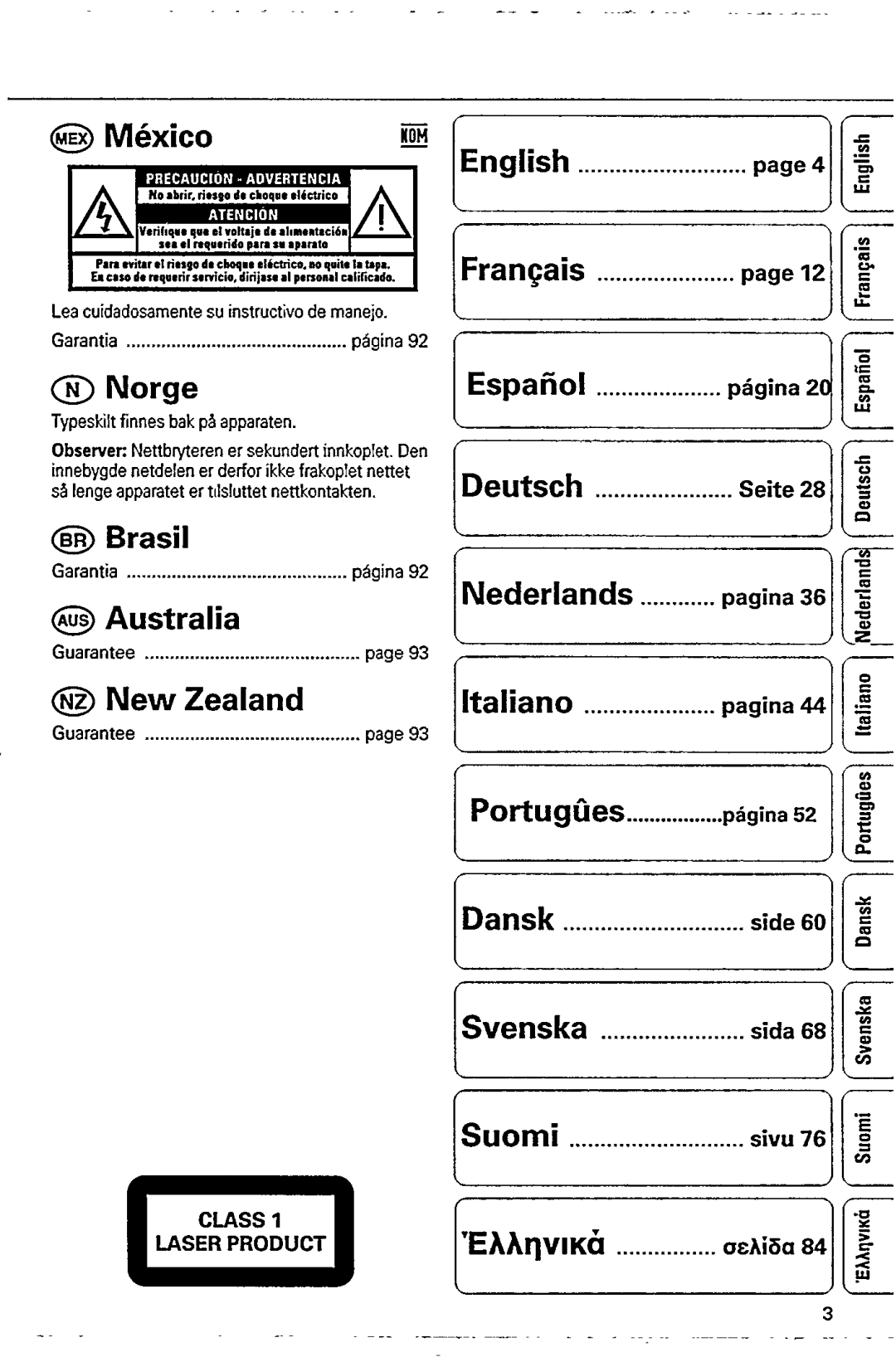 Philips AZ 8349 manual 