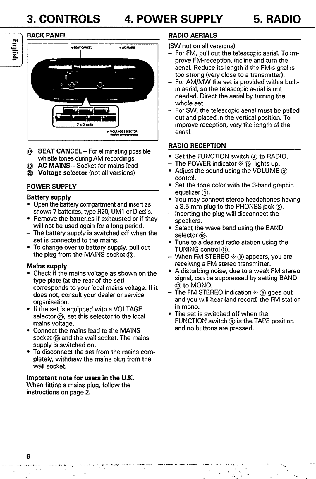 Philips AZ 8349 manual 