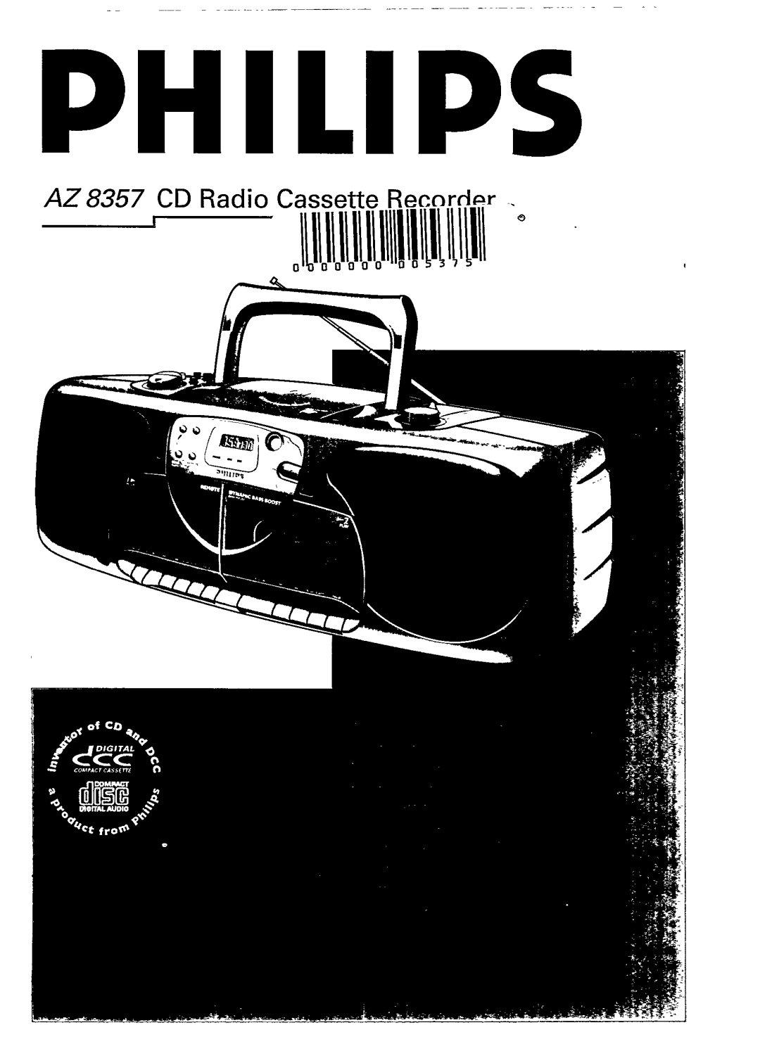 Philips AZ 8357 manual 