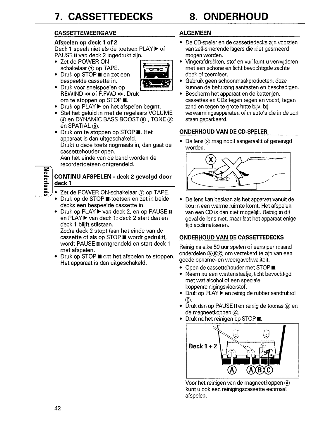 Philips AZ 8357 manual 