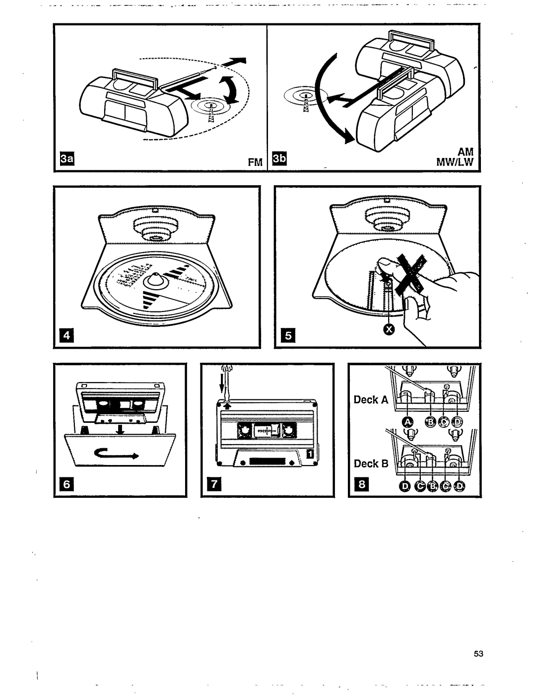 Philips AZ 8394, AZ 8390, AZ 8391 manual 