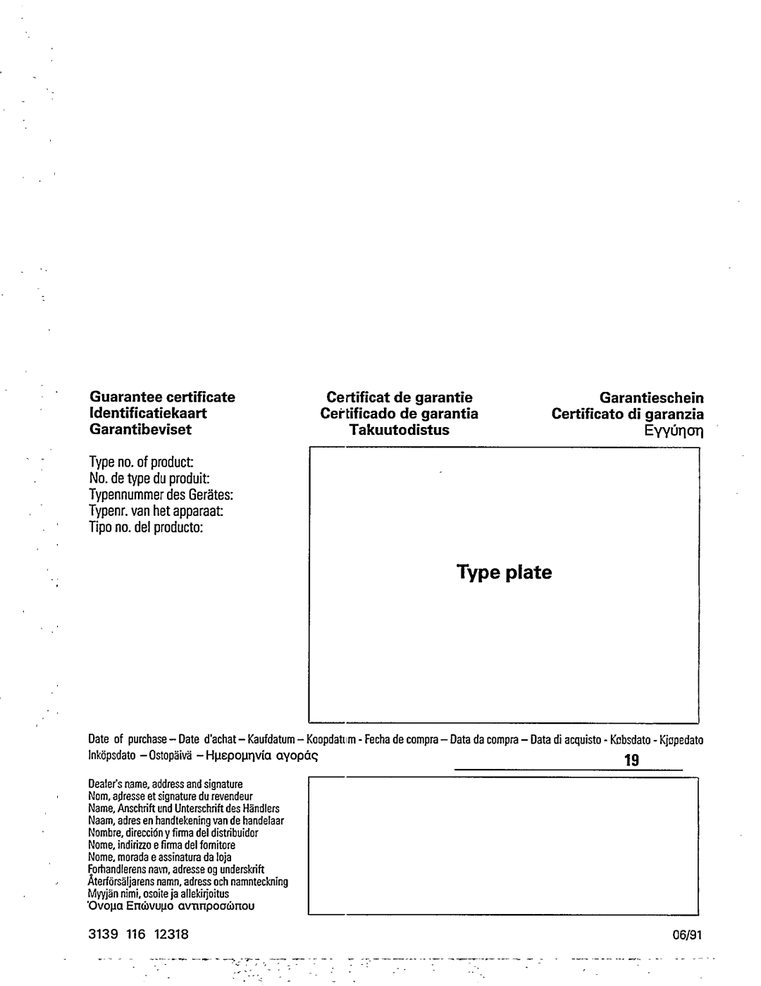 Philips AZ 8394, AZ 8390, AZ 8391 manual 