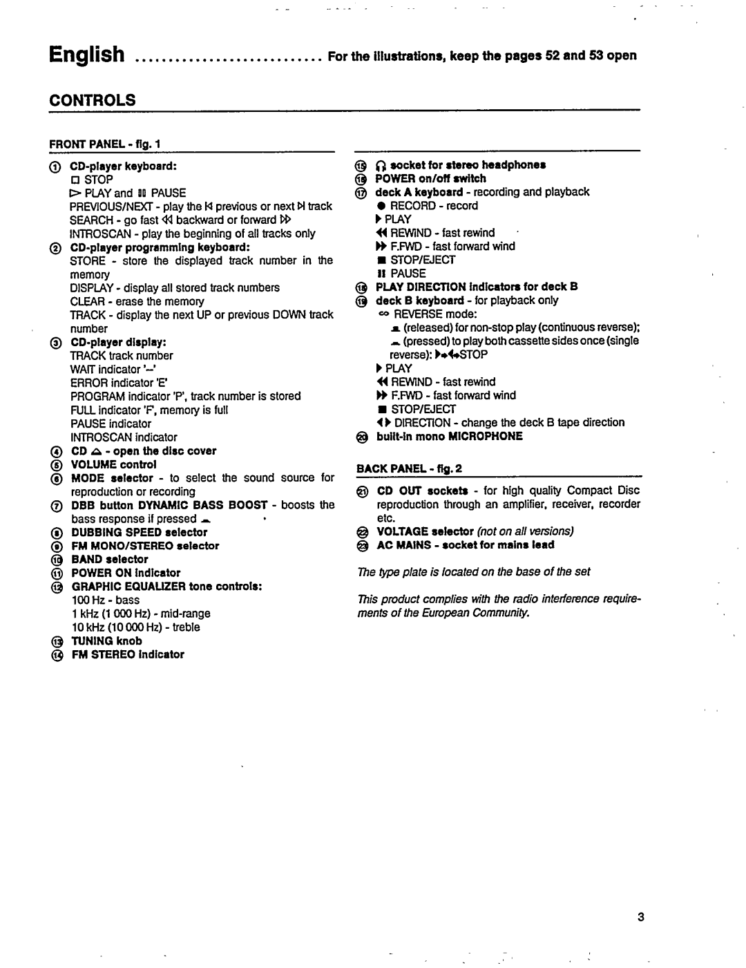 Philips AZ 8390, AZ 8391, AZ 8394 manual 