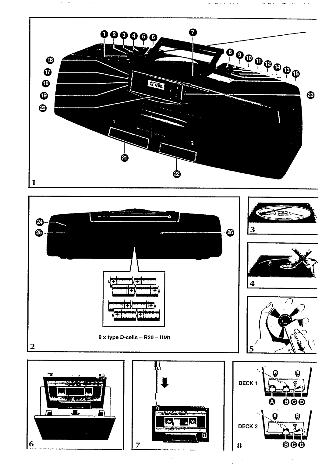 Philips AZ 8420 manual 