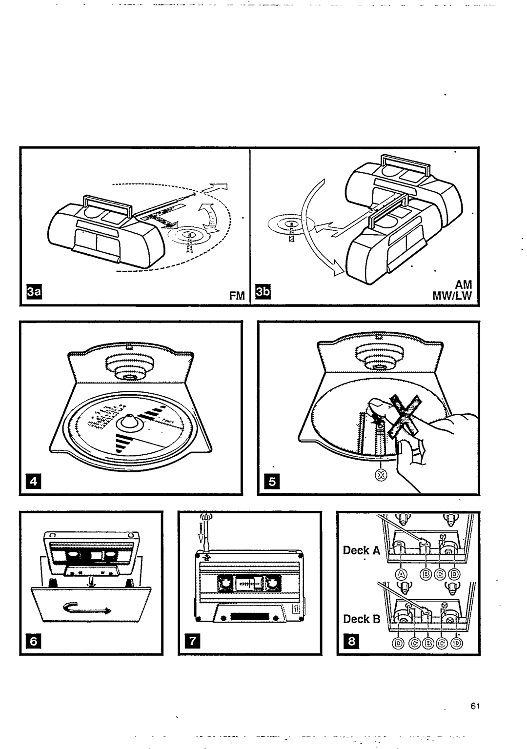 Philips AZ 8490, AZ 8491, AZ 8492 manual 