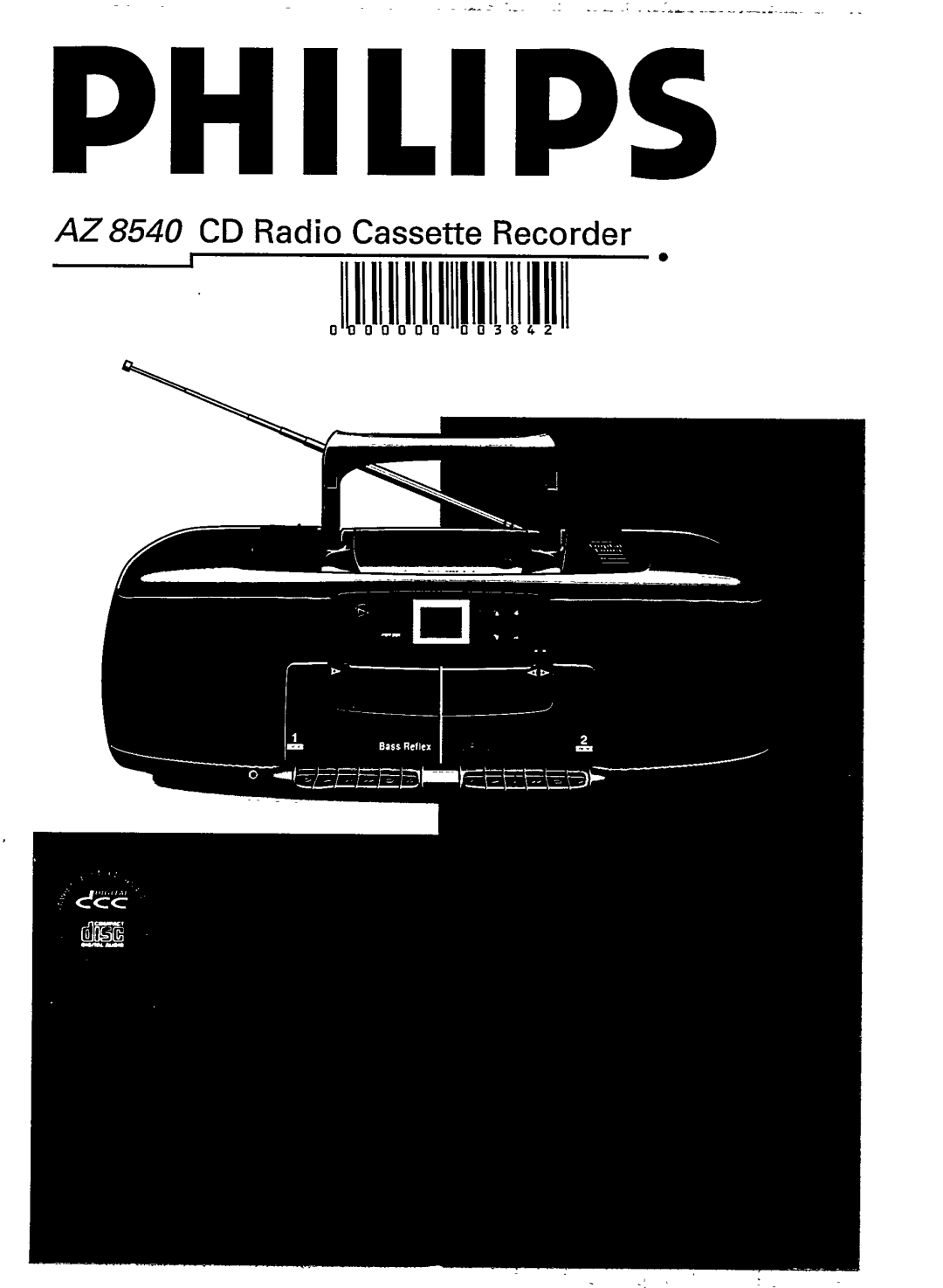 Philips AZ 8540 manual 