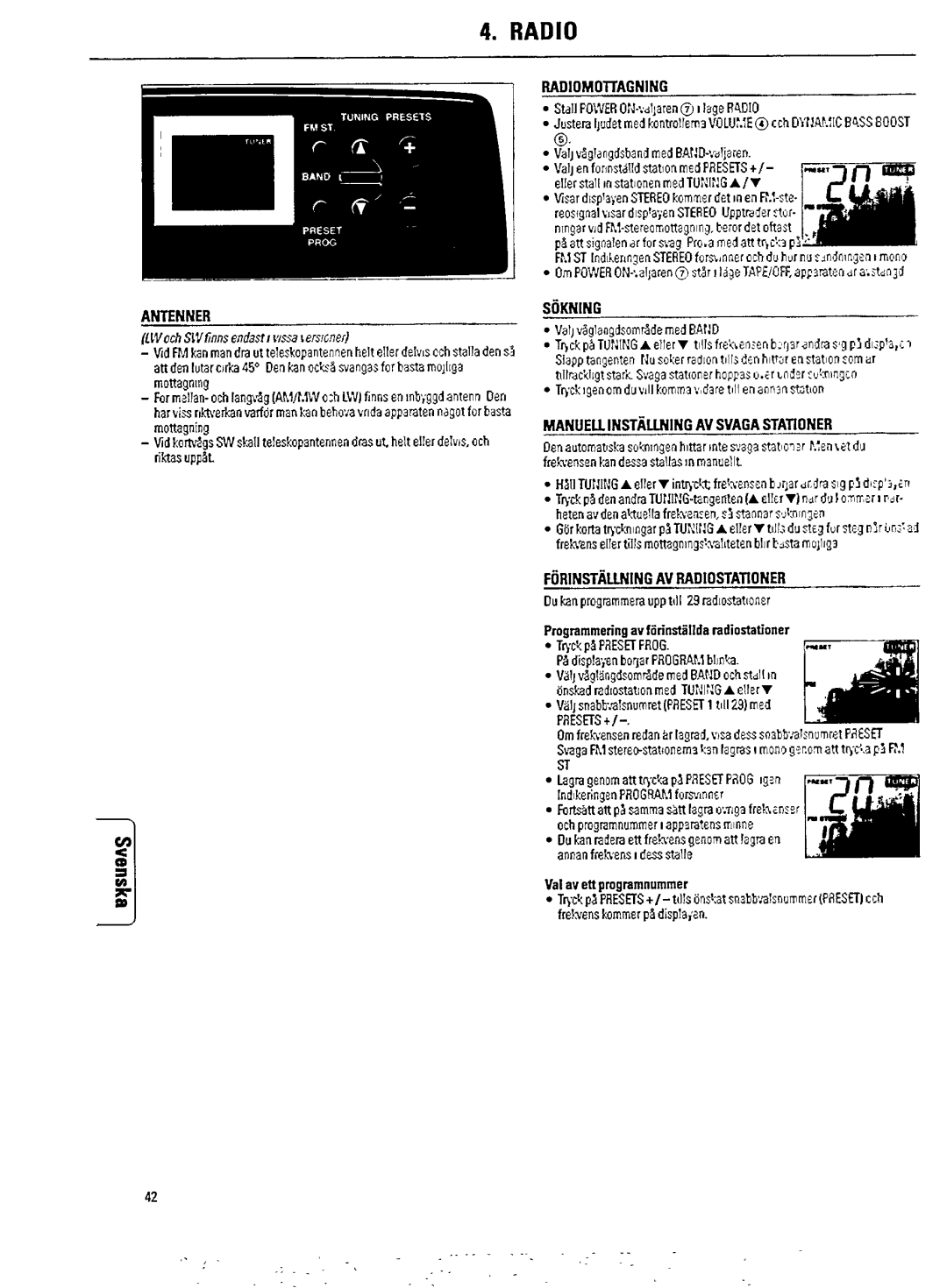 Philips AZ 8540 manual 