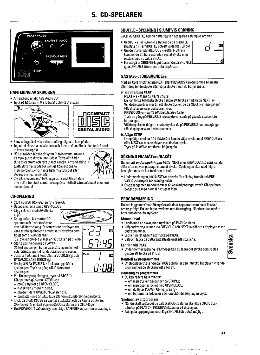 Philips AZ 8540 manual 