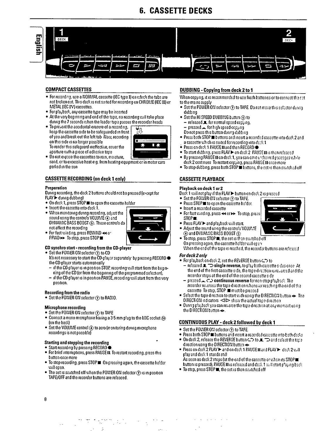 Philips AZ 8540/05 manual 