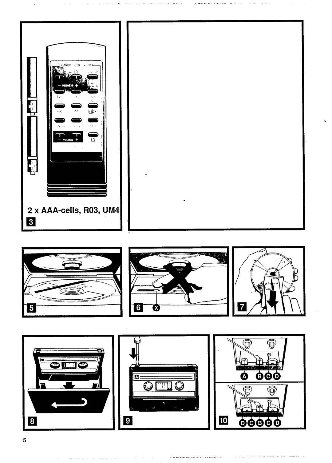 Philips AZ 8590, AZ 8594 manual 