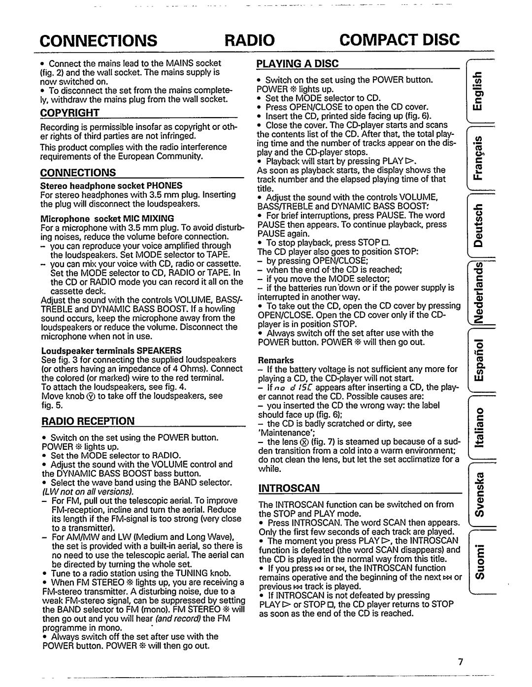Philips AZ9020/01, AZ 9020 manual 