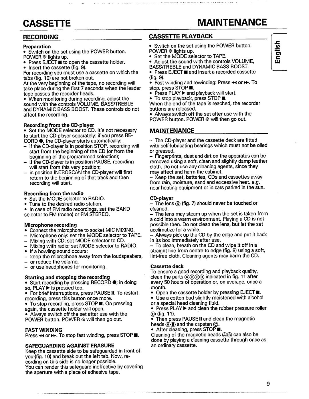 Philips AZ9020/01, AZ 9020 manual 