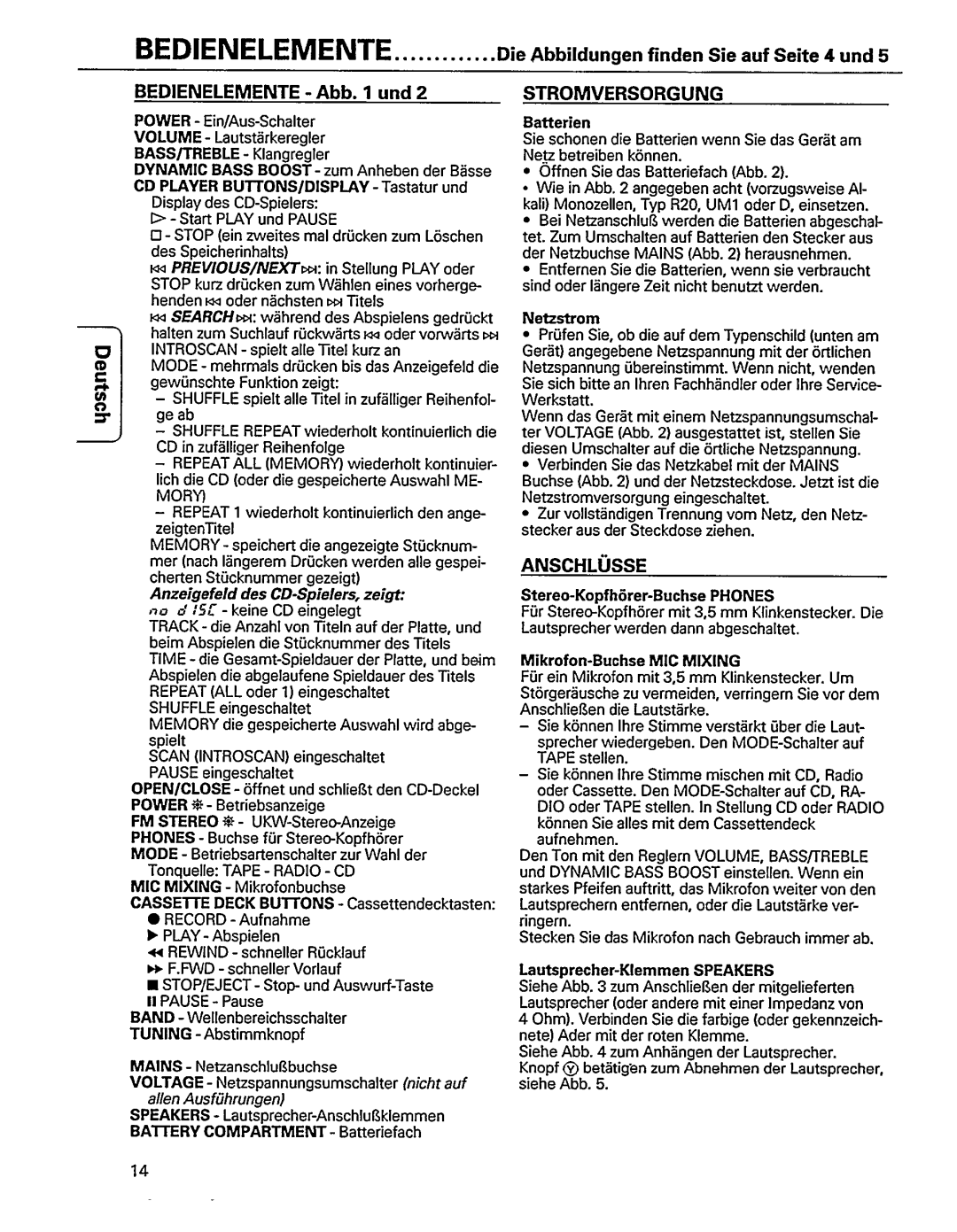 Philips AZ 9020 manual 