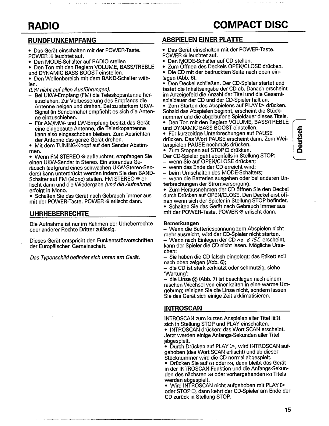 Philips AZ 9020 manual 