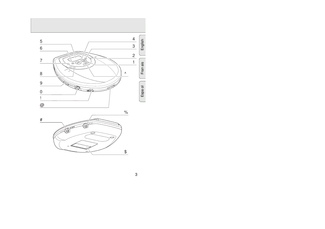 Philips AZ 9235 manual English 