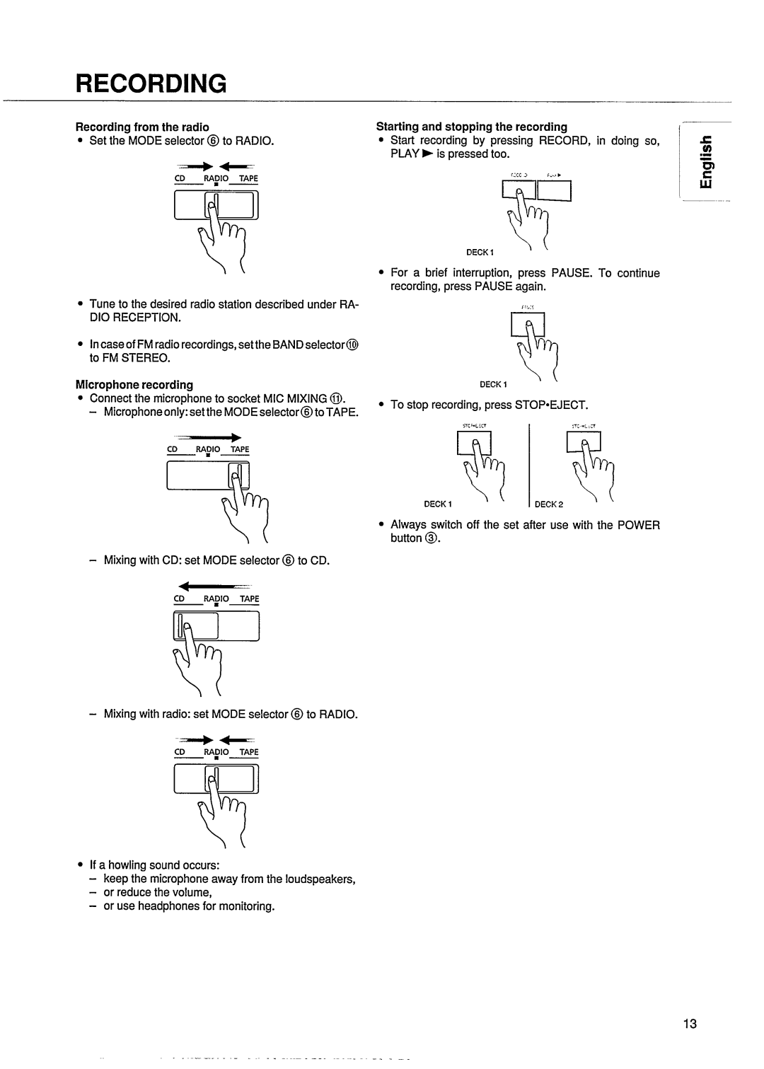 Philips AZ9440/05, AZ 9440 manual 