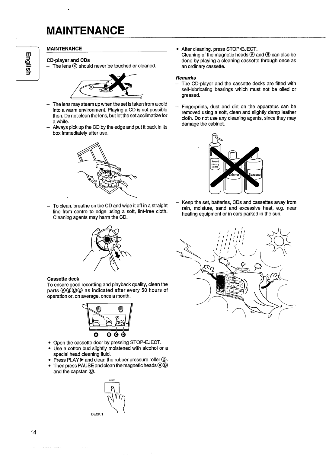 Philips AZ 9440, AZ9440/05 manual 