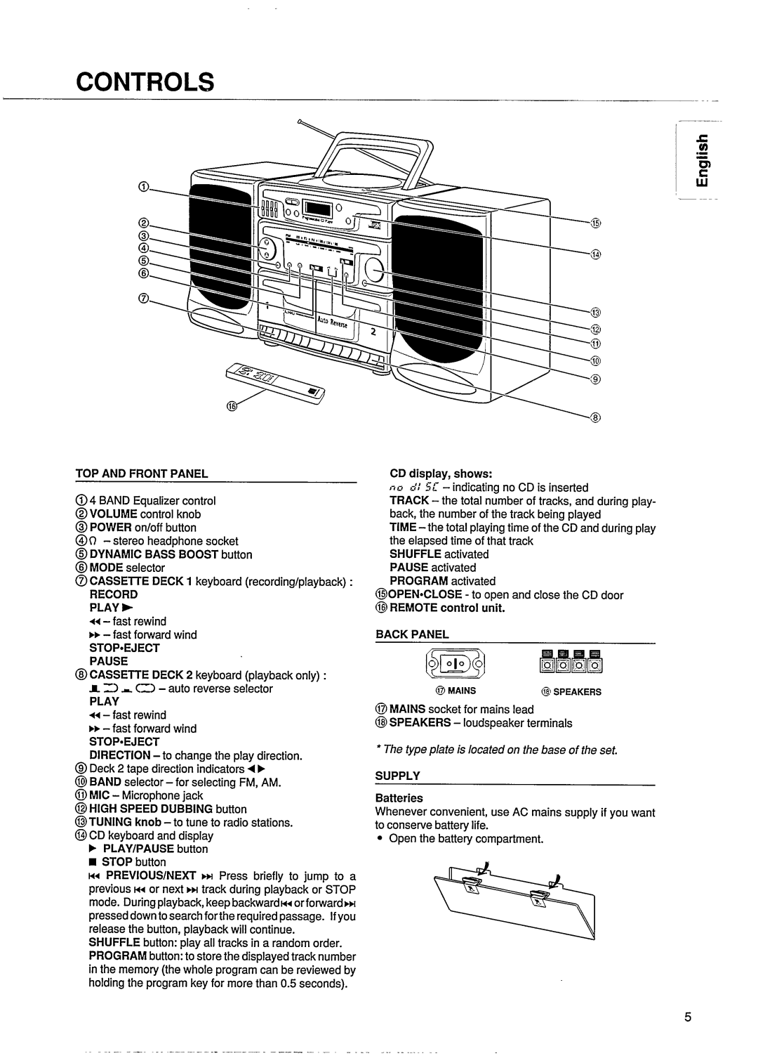 Philips AZ9440/05, AZ 9440 manual 