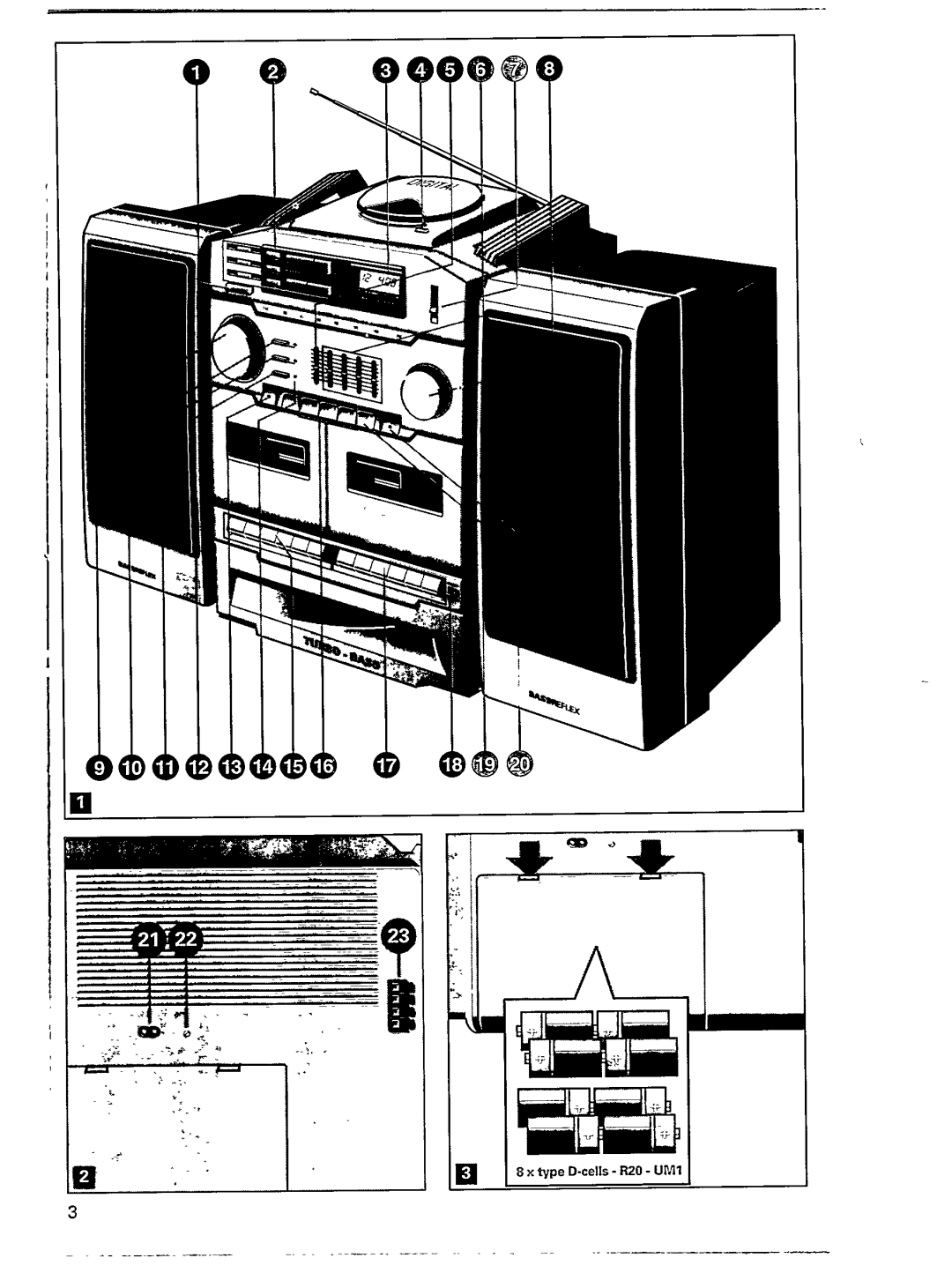 Philips AZ 9613, AZ 9610, AZ 9614 manual 