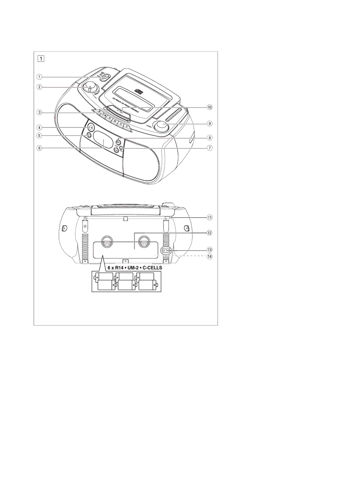 Philips AZ1006CD user manual 