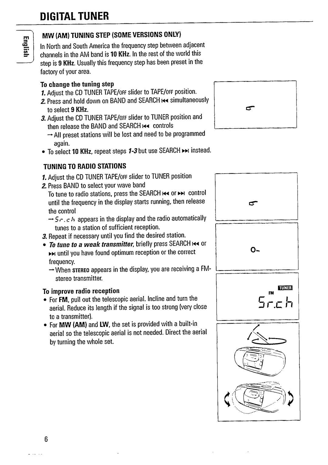 Philips AZ1020/17 manual 