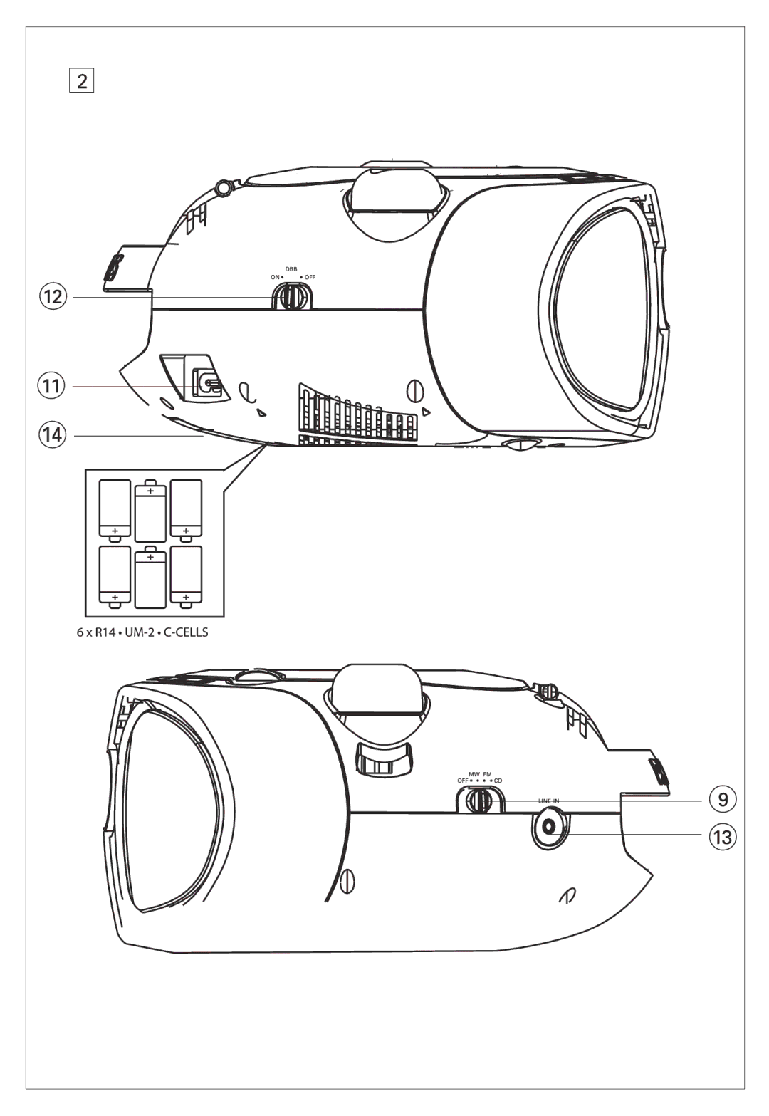 Philips AZ102V, AZ102S, AZ102R, AZ102G, AZ102B user manual 