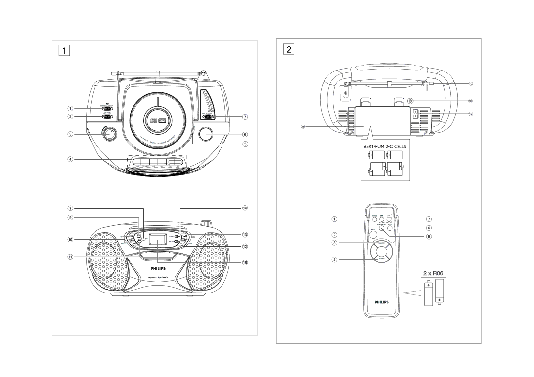 Philips AZ1032MP3-CD user manual R06 