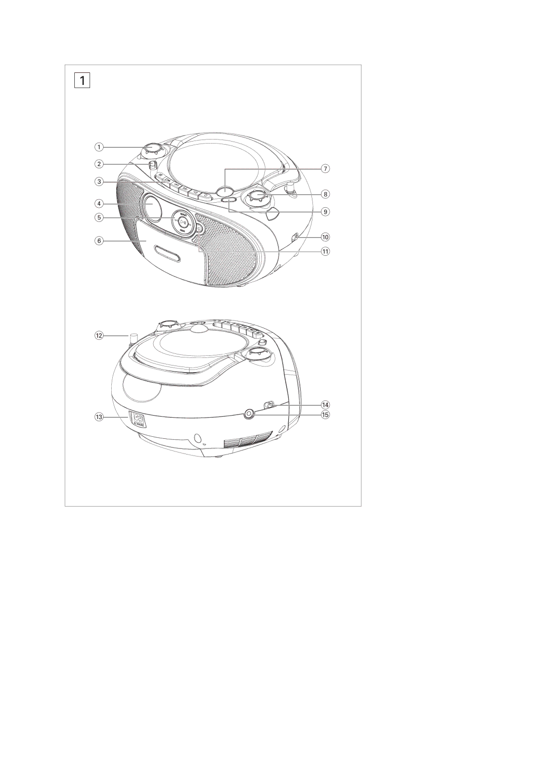 Philips AZ1037/37 quick start 