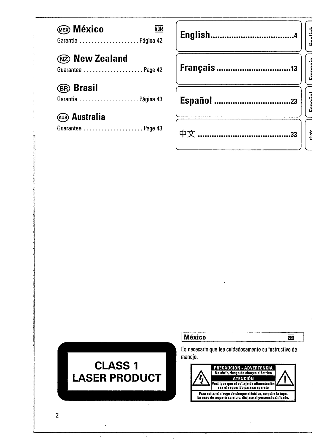 Philips AZ1101, AZ 1102 manual 