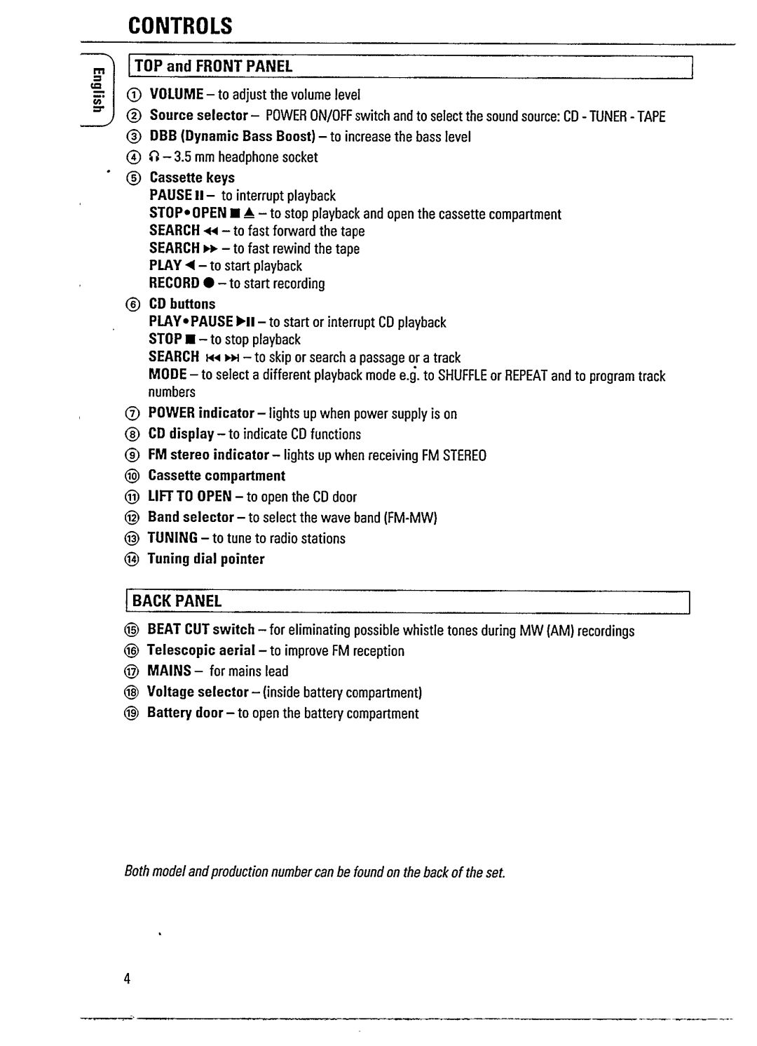 Philips AZ1101, AZ 1102 manual 