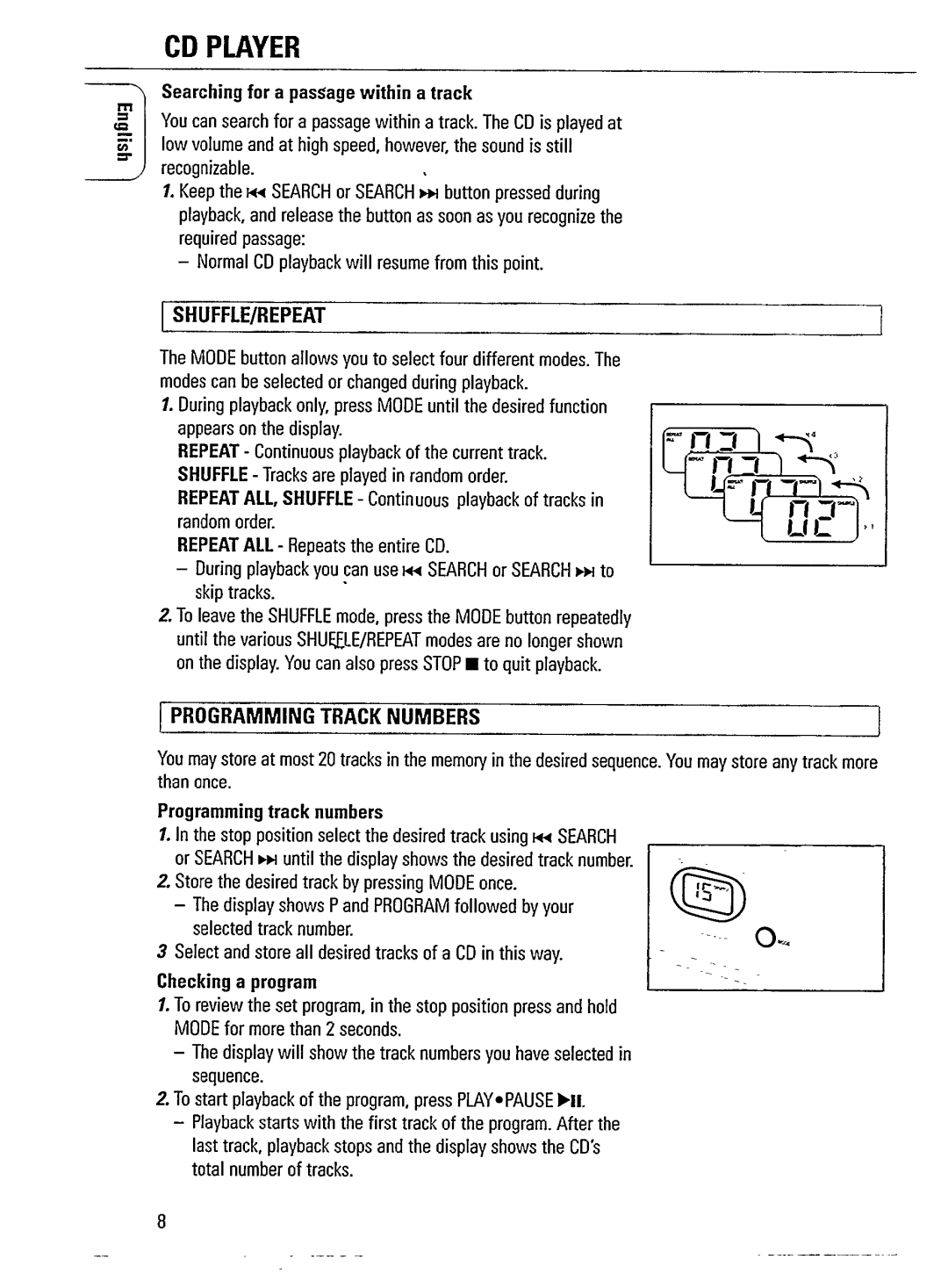 Philips AZ1110/00 manual 