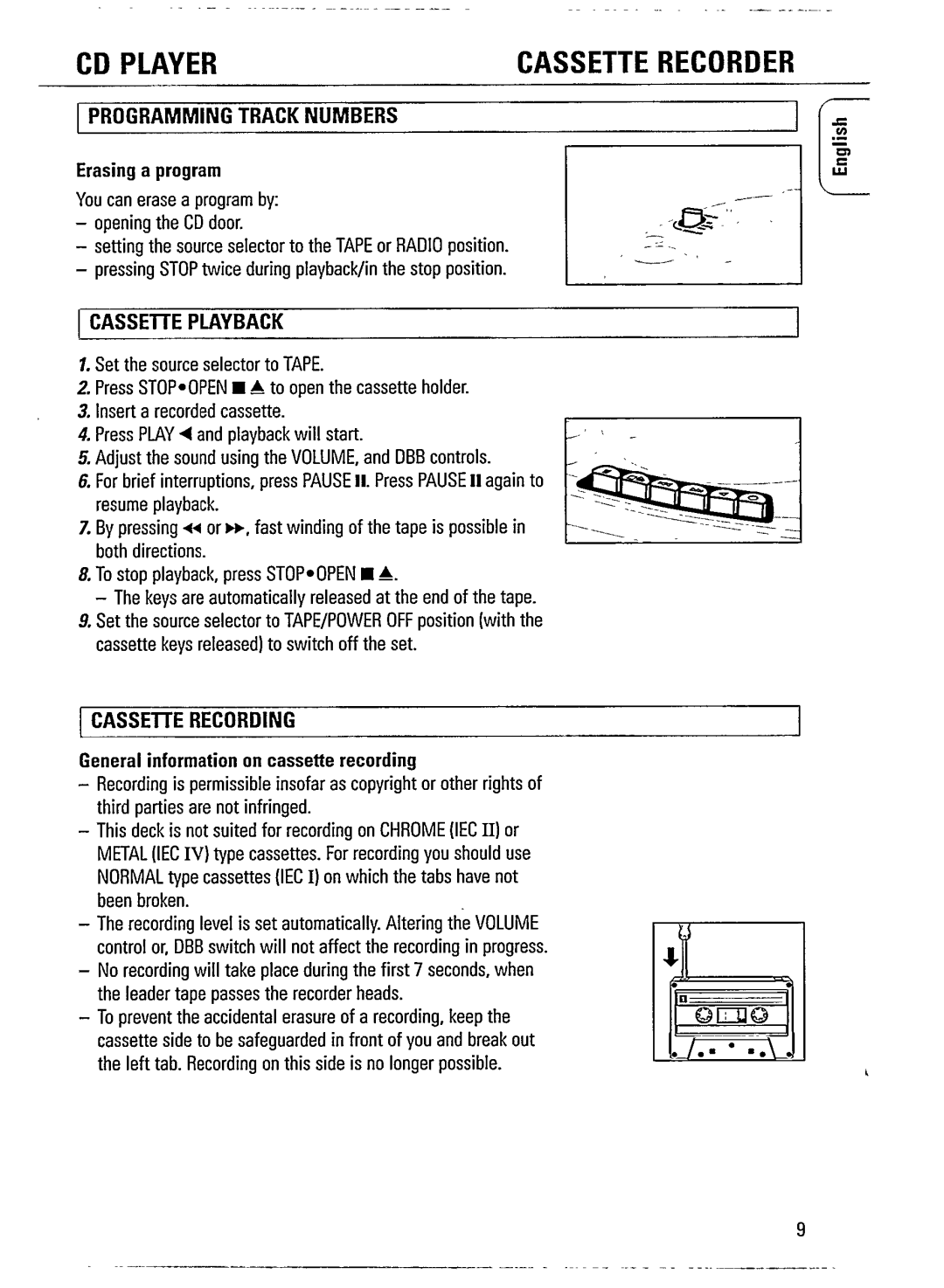 Philips AZ1110/00 manual 