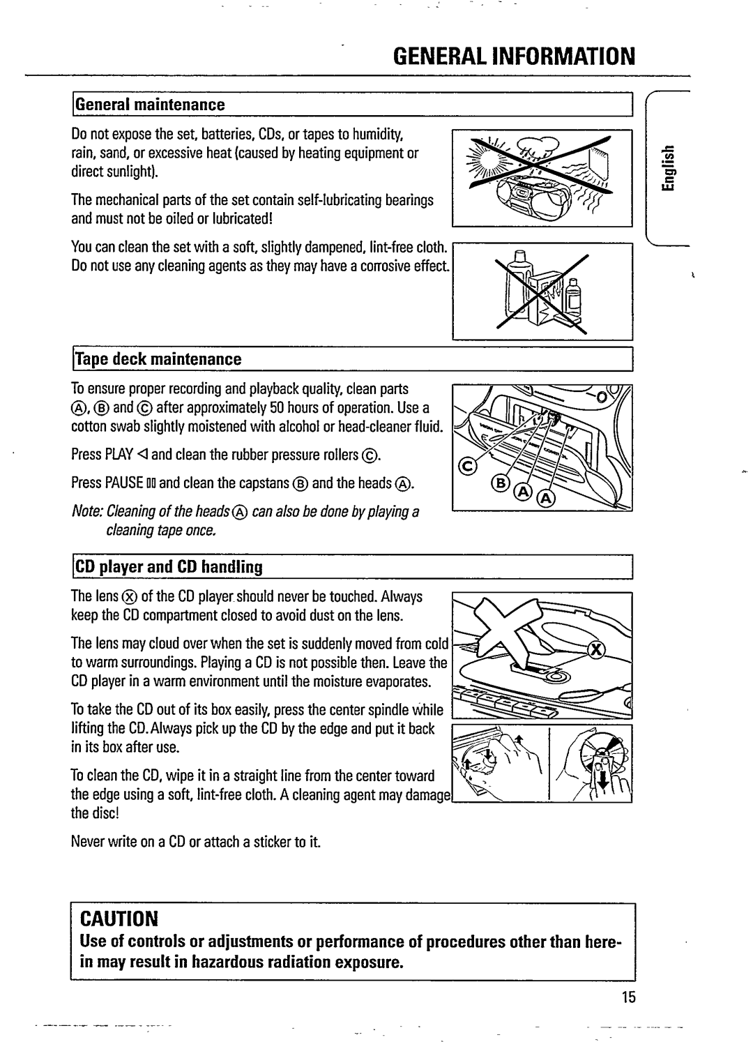 Philips AZ1207 manual 