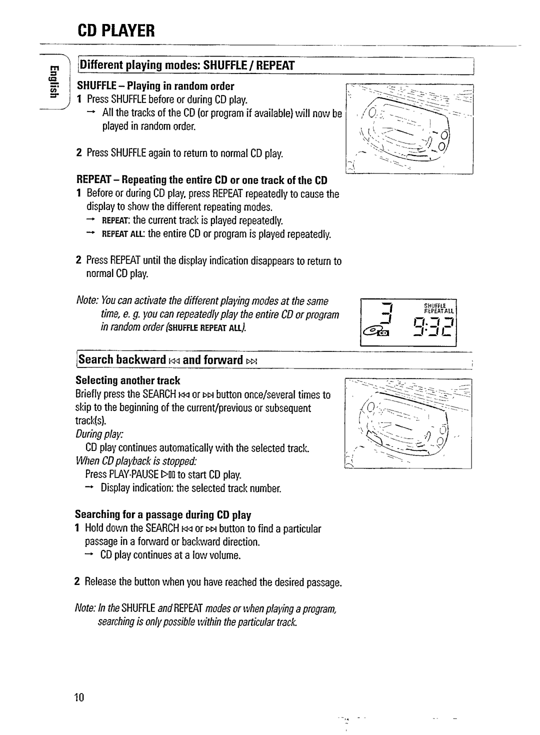 Philips AZ1209 manual 