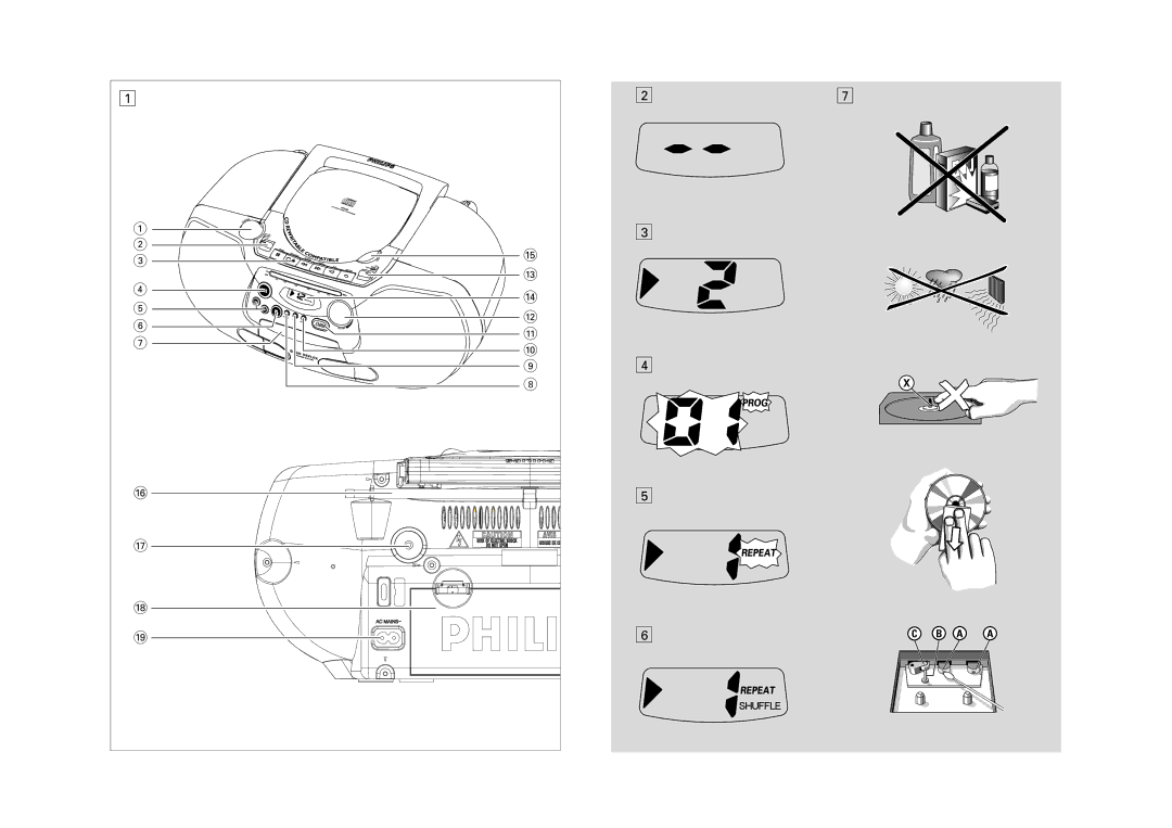 Philips AZ1220 user manual A a 