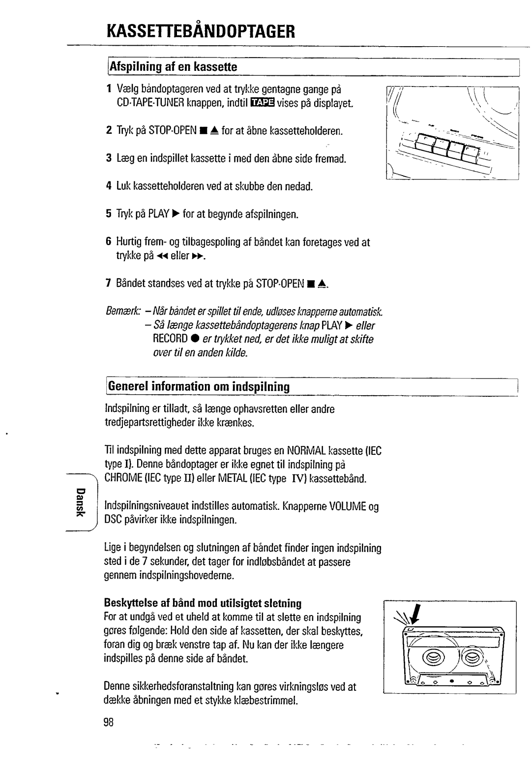 Philips AZ1407 manual 