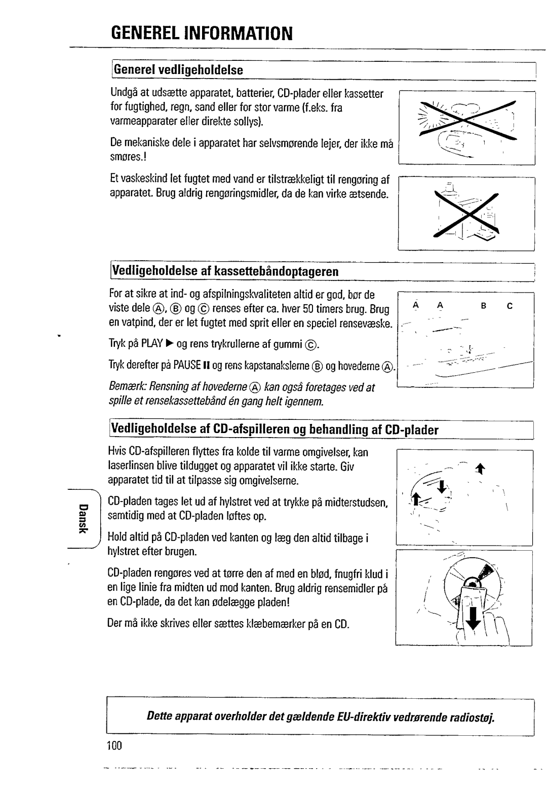 Philips AZ1407 manual 