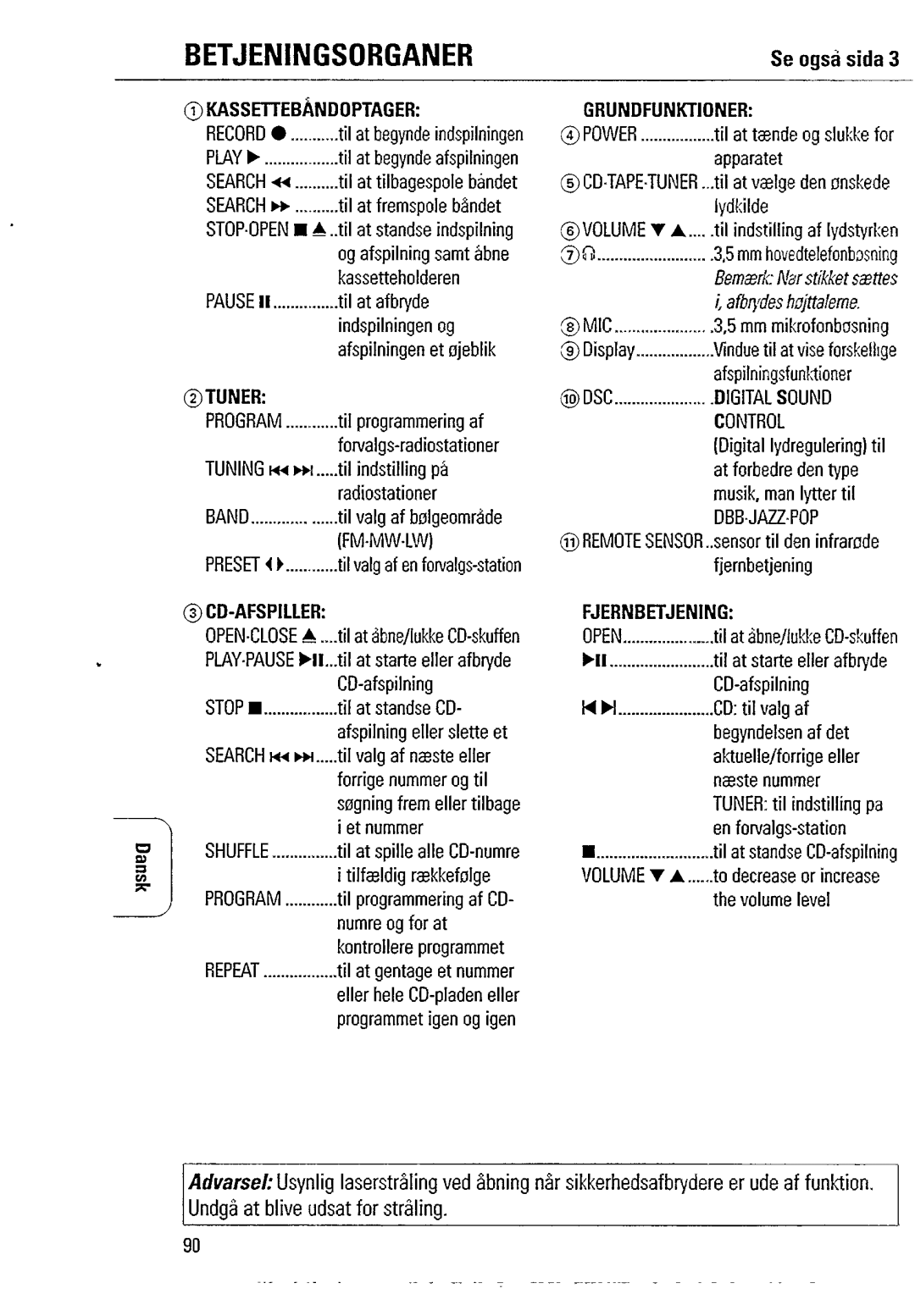 Philips AZ1407 manual 