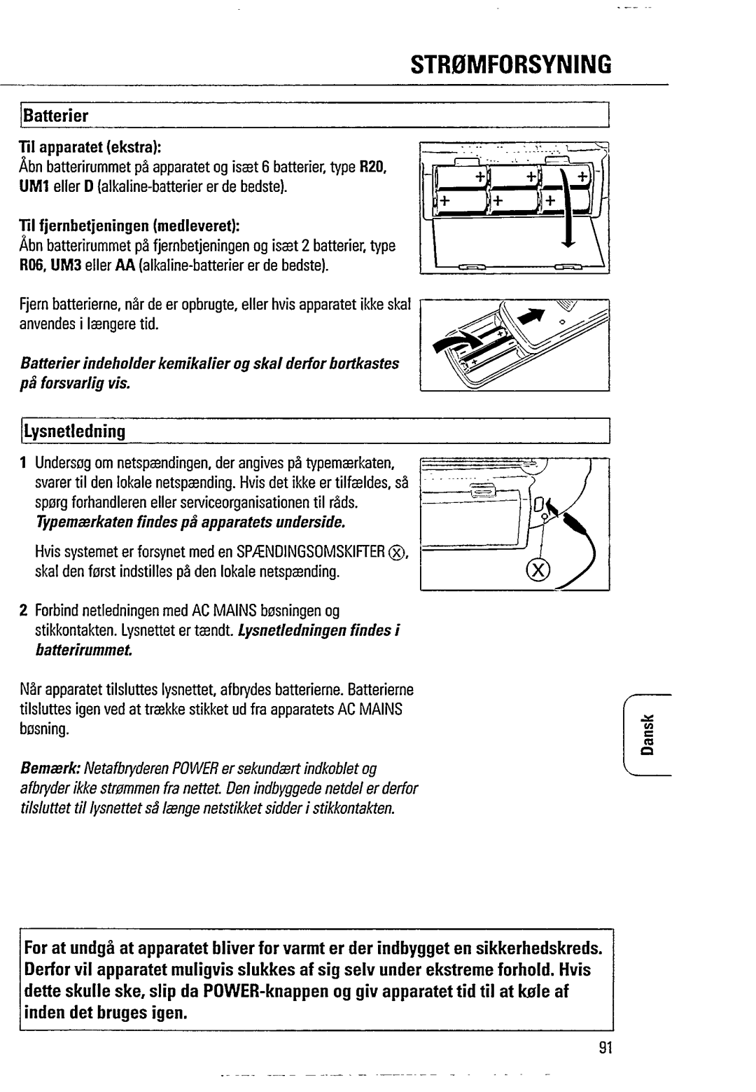 Philips AZ1407 manual 