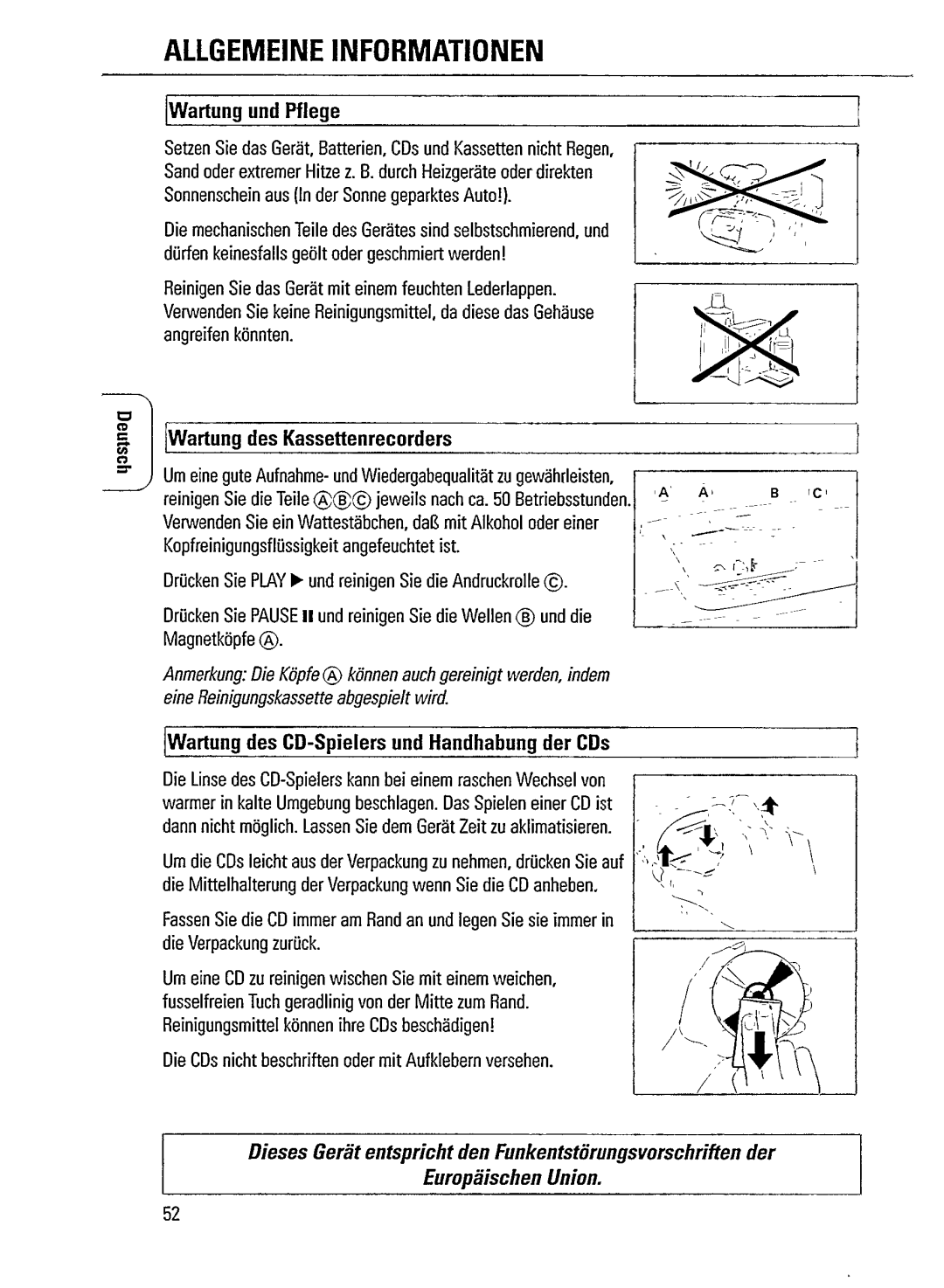 Philips AZ1508 manual 