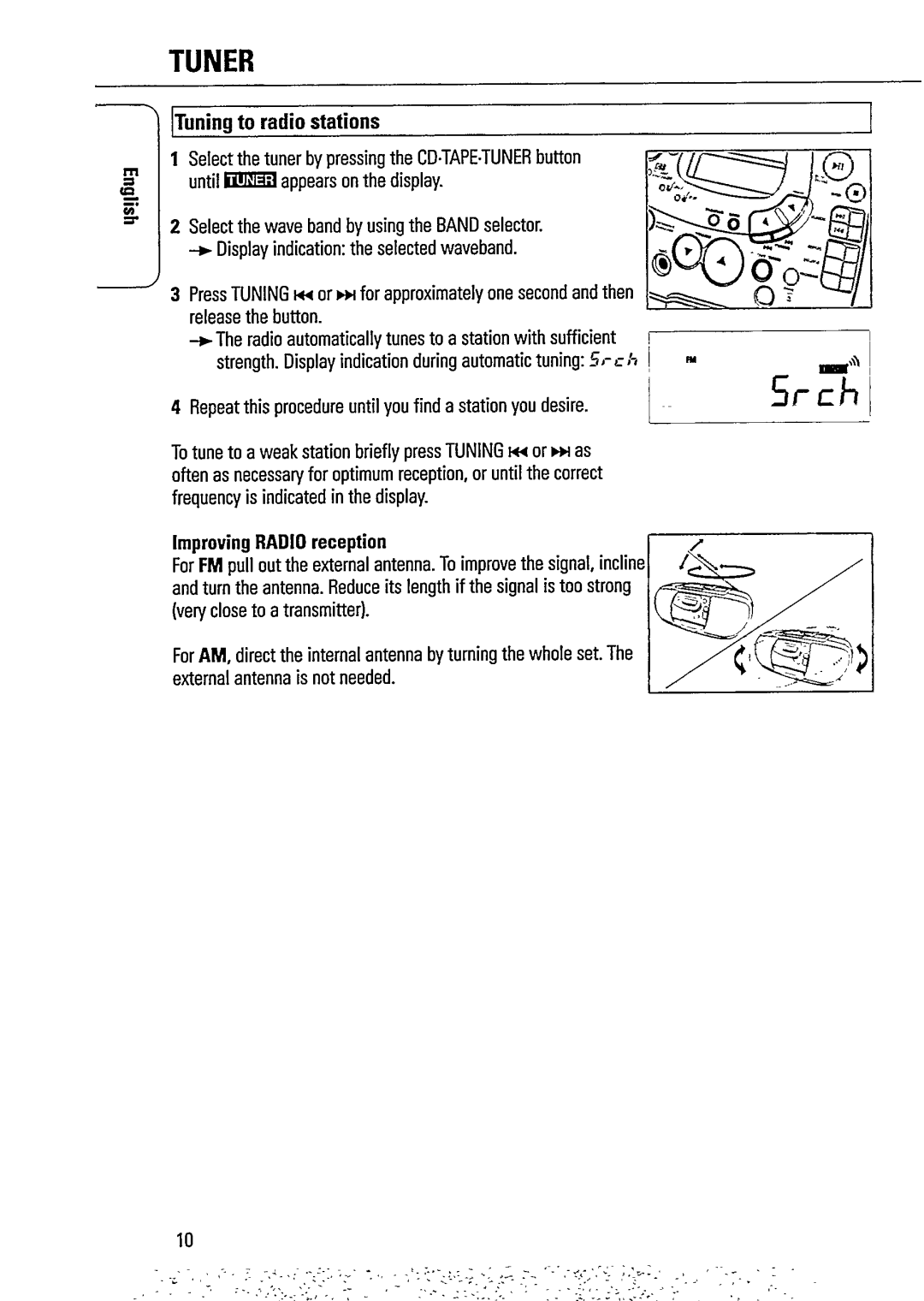 Philips AZ1509 manual 