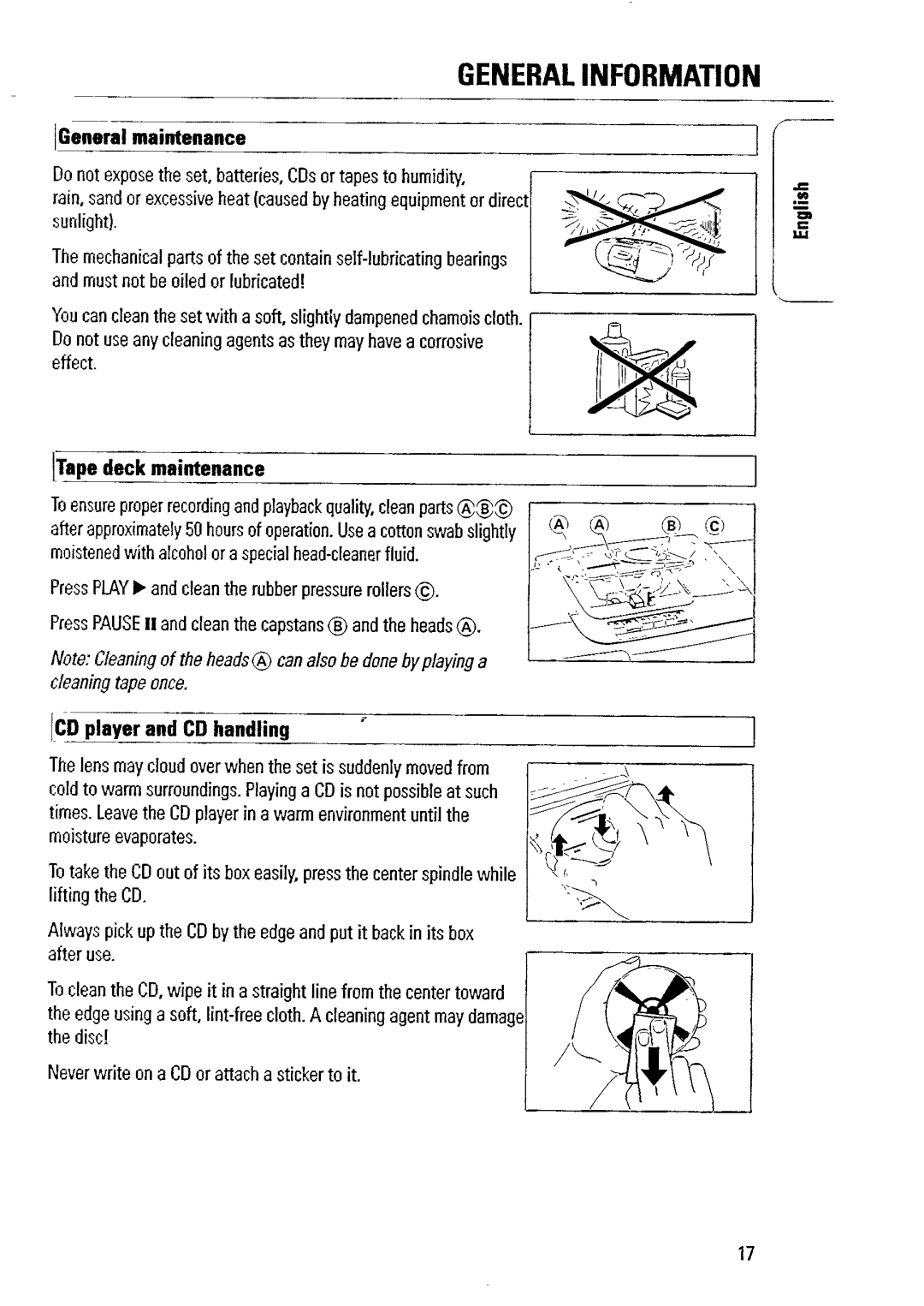 Philips AZ1509 manual 