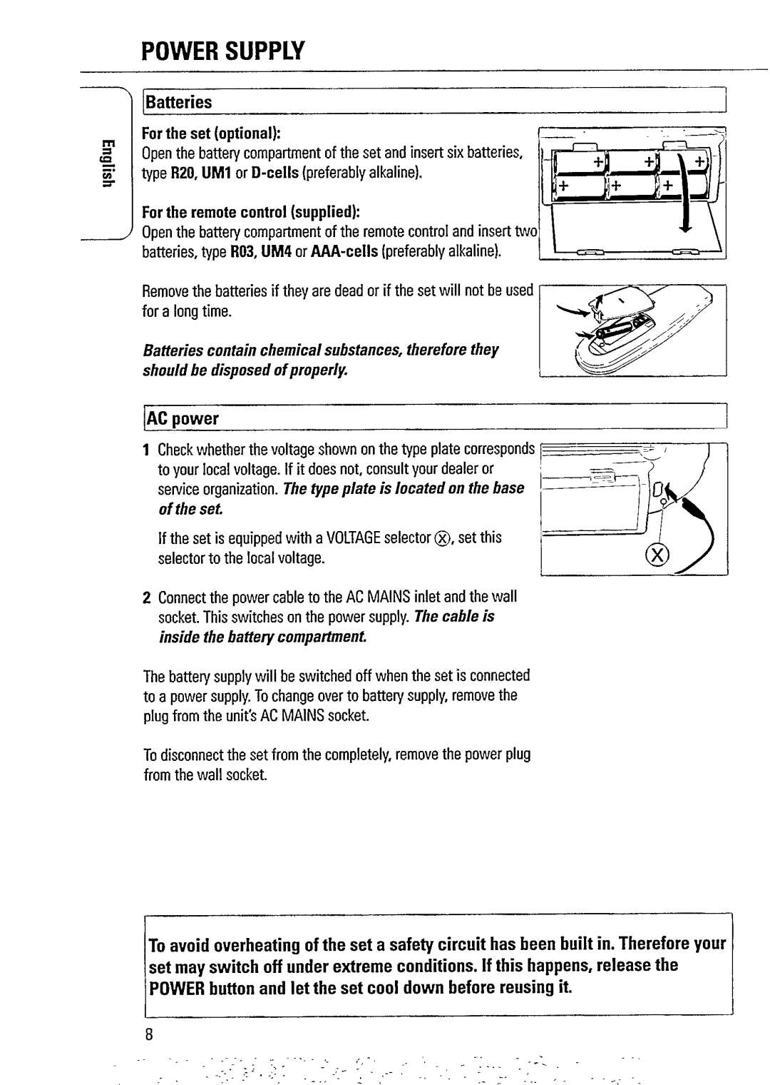 Philips AZ1509 manual 