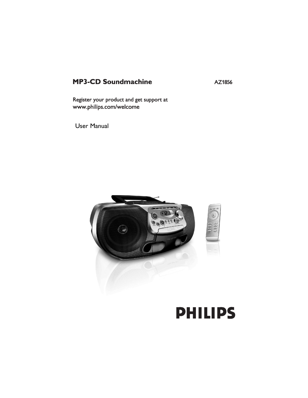 Philips AZ1856 user manual 