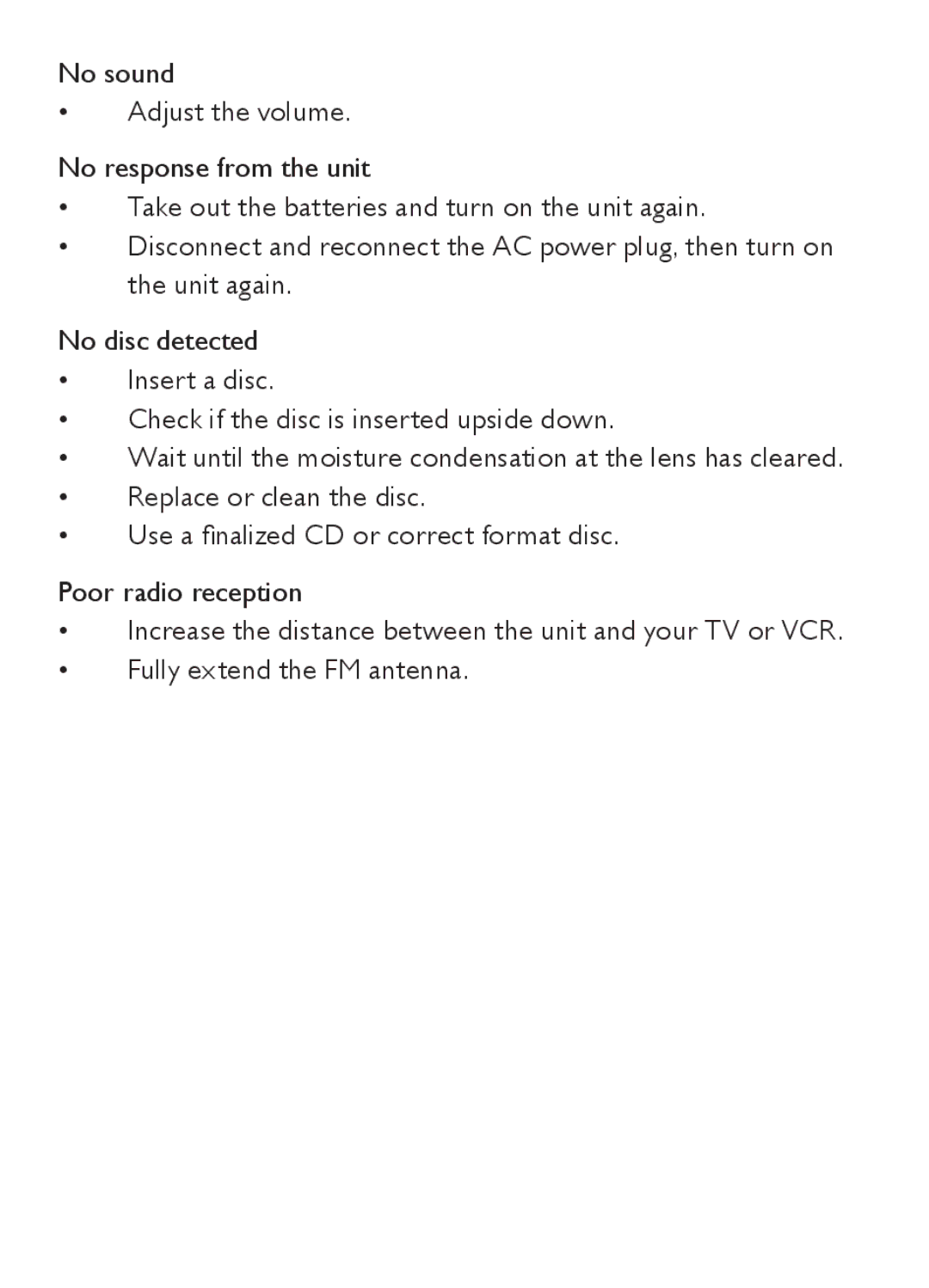 Philips AZ202/B/C/N/R user manual 