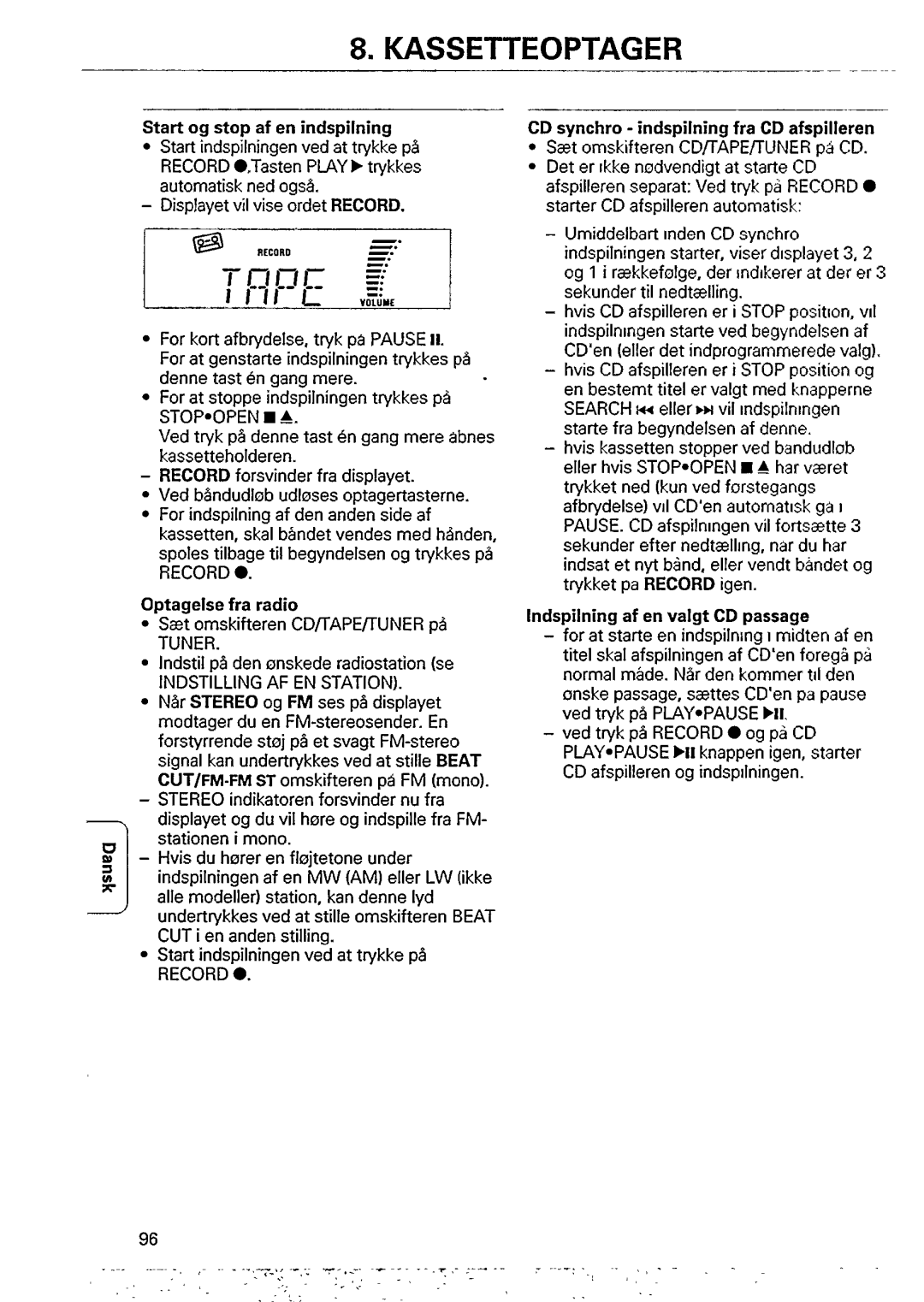 Philips AZ2405 manual 