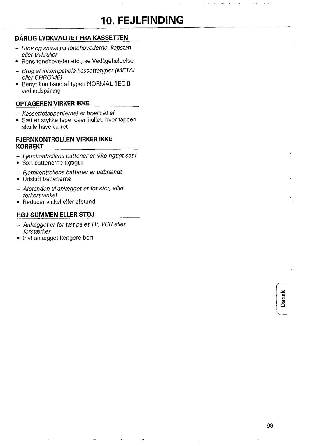 Philips AZ2405 manual 