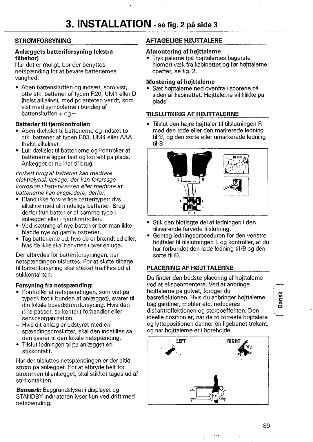 Philips AZ2405 manual 